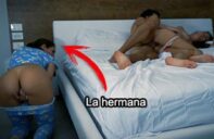 ve a su hermano follar y ella se lo folla también
