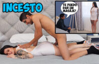 masaje entre hermanos mexicanos termina en sexo