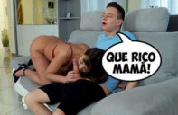 Alyssa Reece folla con su hijo para ayudarlo