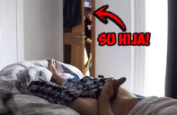Espía a su padre mientras se masturba